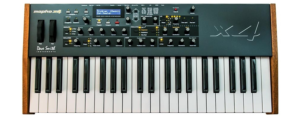 Синтезаторы и рабочие станции Sequential (Dave Smith Instruments) Mopho x4 Keyboard
