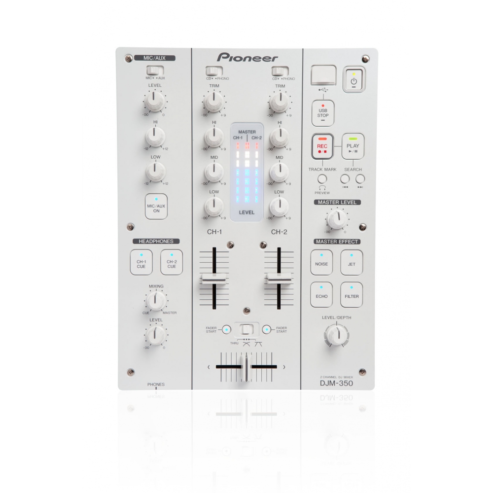 DJ- Pioneer DJM-350 W (White)
