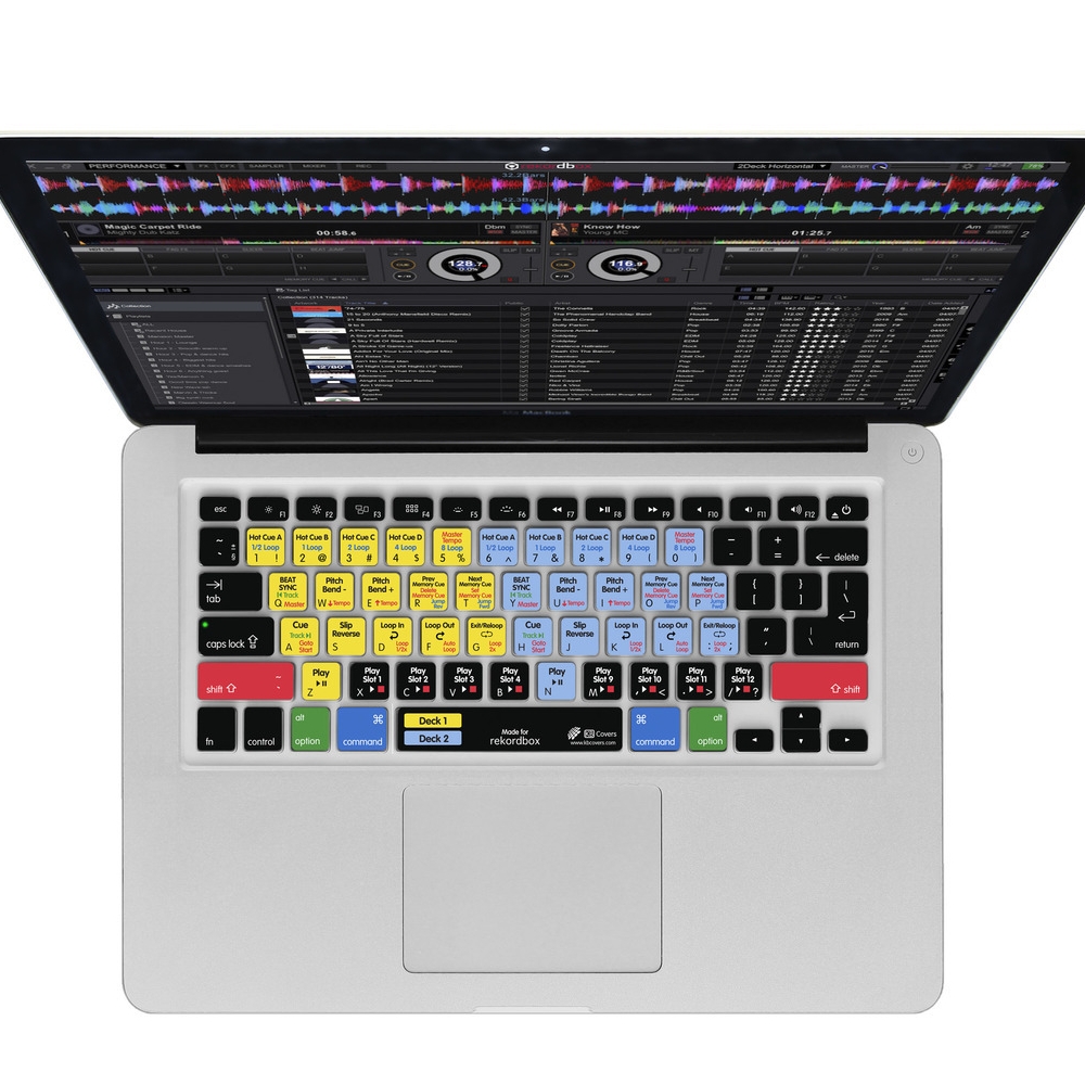   KB Cover Rekordbox Keyboard Cover MacBook/Air 13/ Pro (2008+)