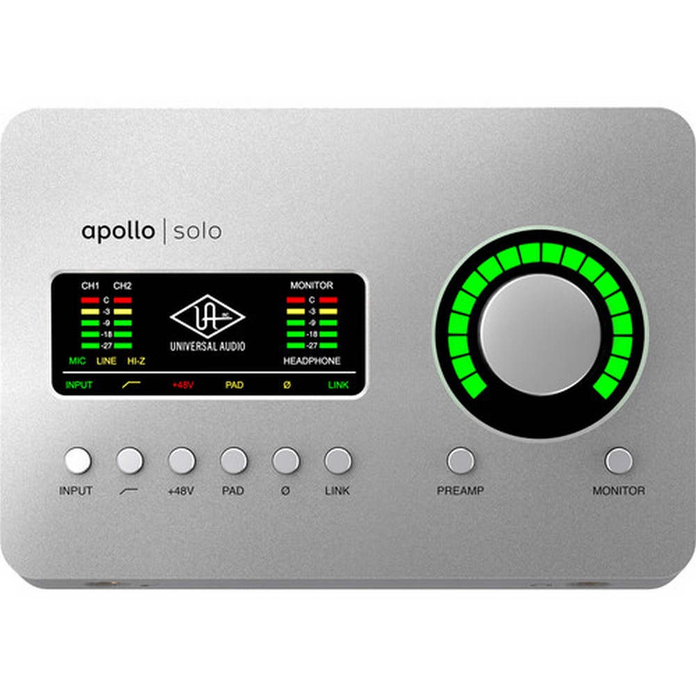 Звуковые карты Universal Audio Apollo Solo USB Heritage Edition (Desktop/Win)