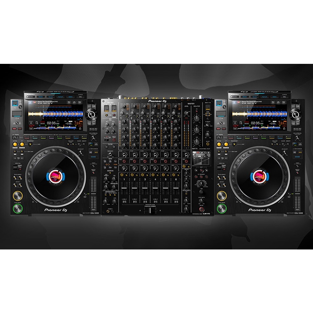 DJ-комплекты Pioneer 2 x CDJ-3000 + DJM-V10 Bundle