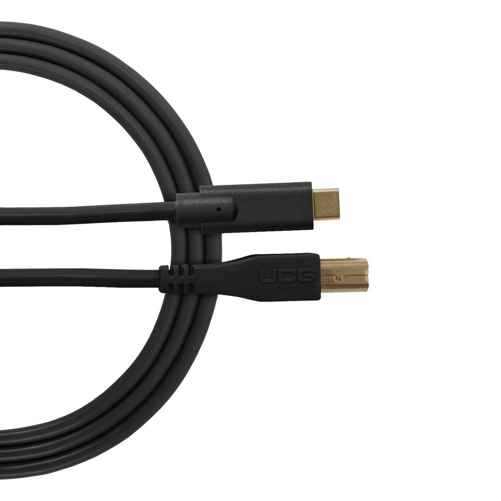  UDG Ultimate Audio Cable USB 2.0 C-B Black Straight 1.5 m