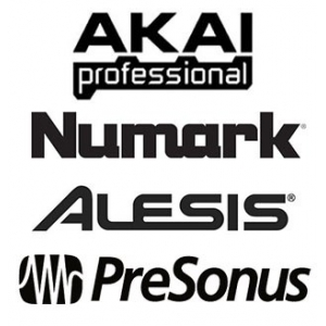 Новое поступление Akai, Alesis, Numark, PRESONUS!