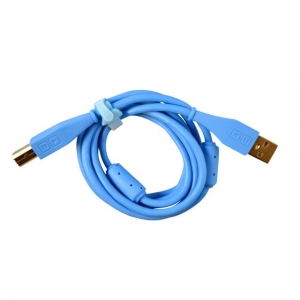 DJ Tech Tools Chroma Cables USB-A Blue (straight)