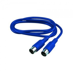 Reloop MIDI cable 3.0 m blue