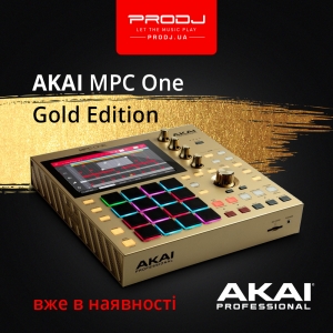 Akai MPC One Gold Edition вже на складі!