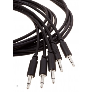 Erica Synths Eurorack patch cables 20cm (5 pcs) Black