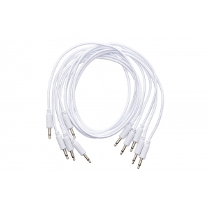Erica Synths Braided Eurorack Patch Cables 30cm (5 pcs) White